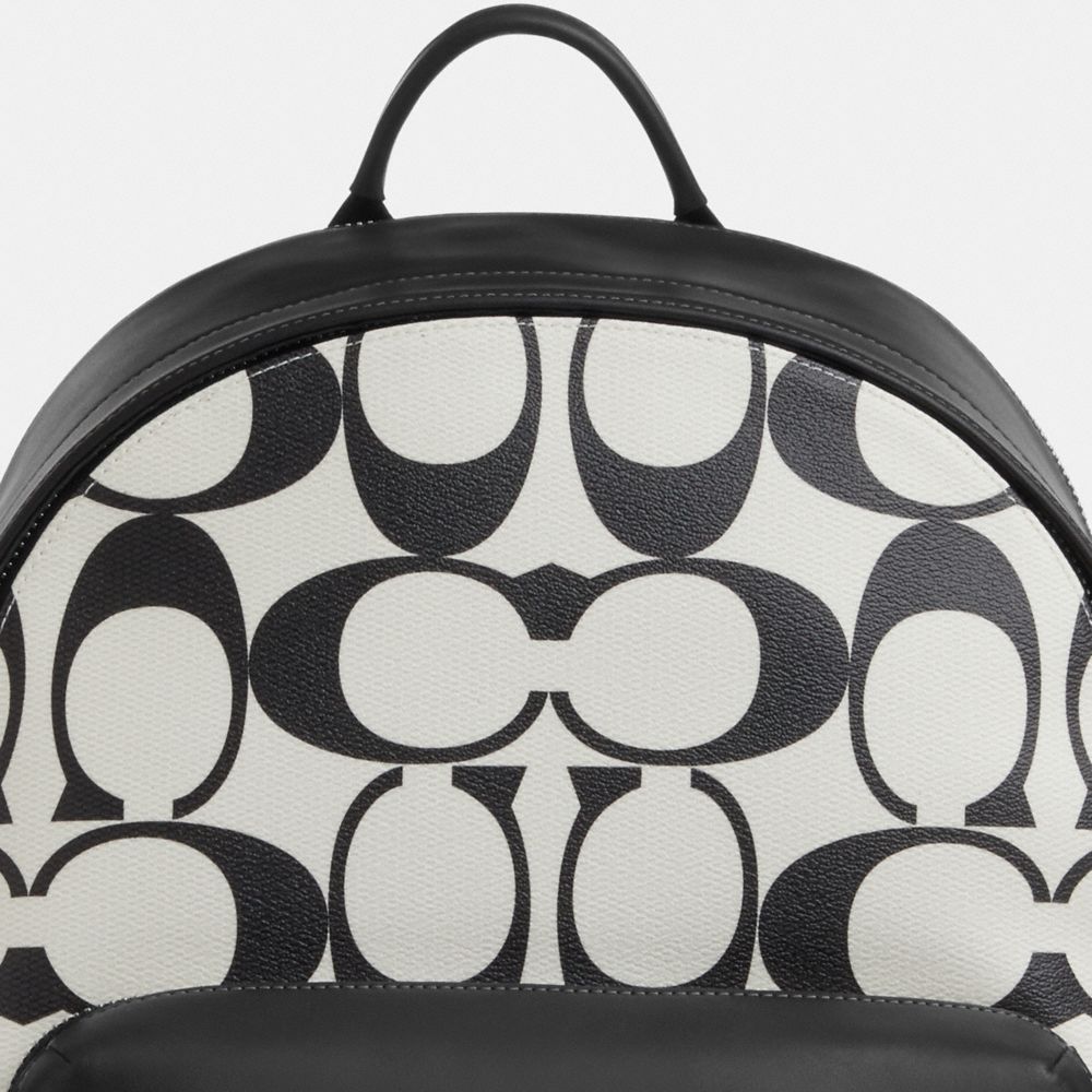 COACH®,West Backpack In Signature Canvas,