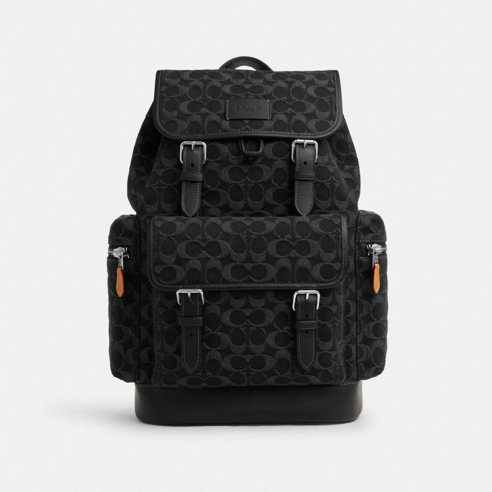 COACH® | Sprint Backpack In Signature Denim