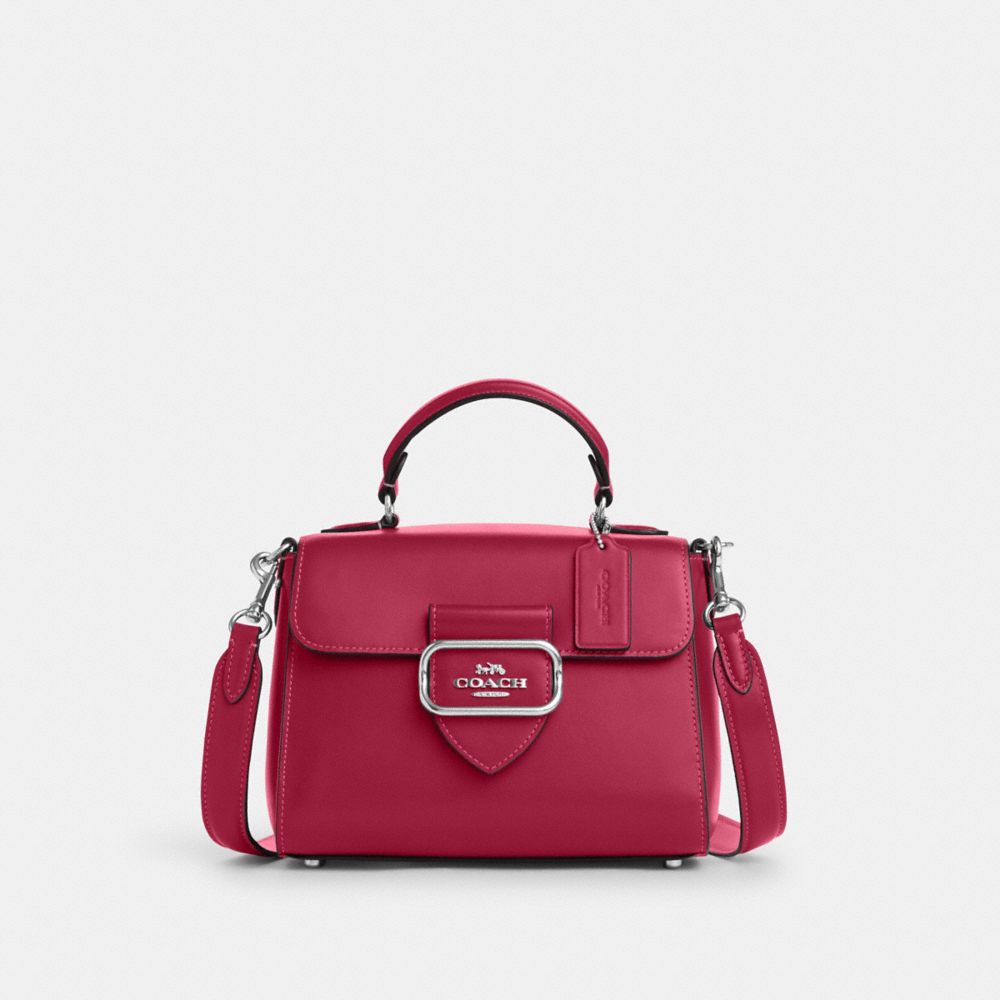 COACH®  Morgan Top Handle Satchel In Colorblock Signature Canvas