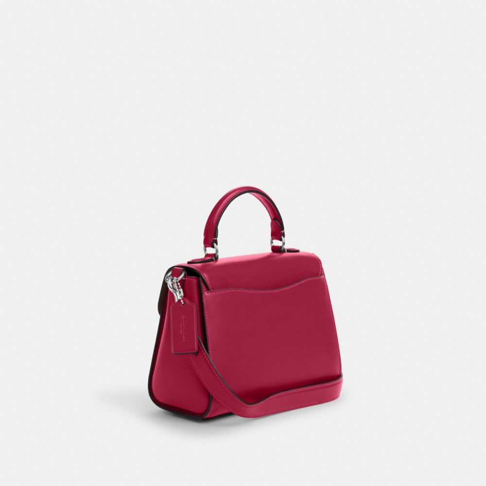 Leather top handle clearance satchel