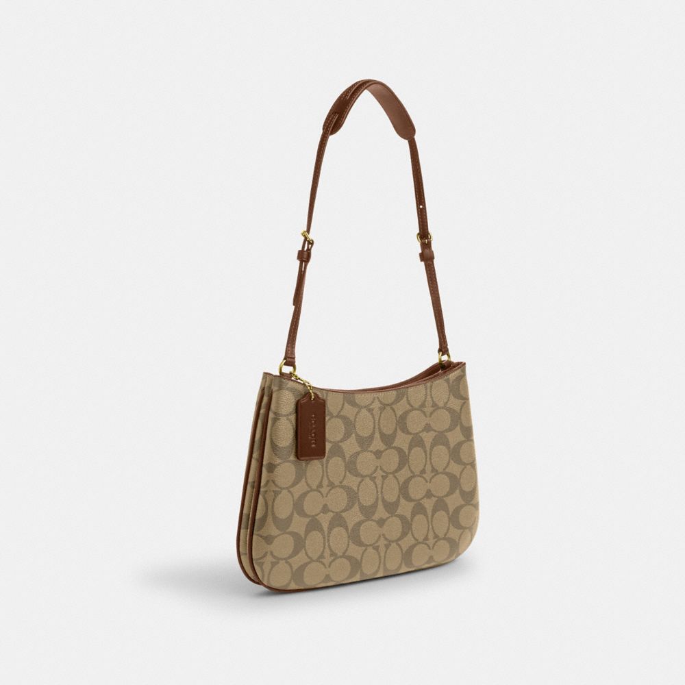 Penelope Leather Shoulder Bag