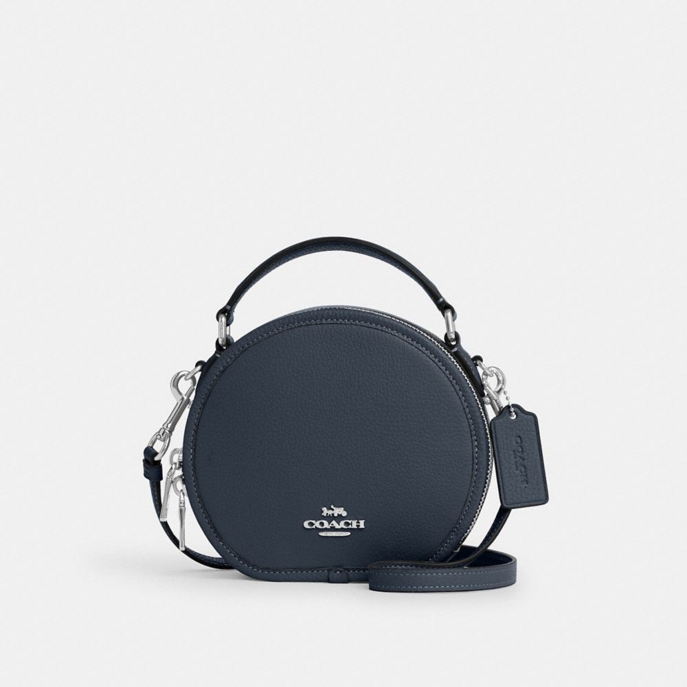 Pebbled leather 2025 canteen crossbody