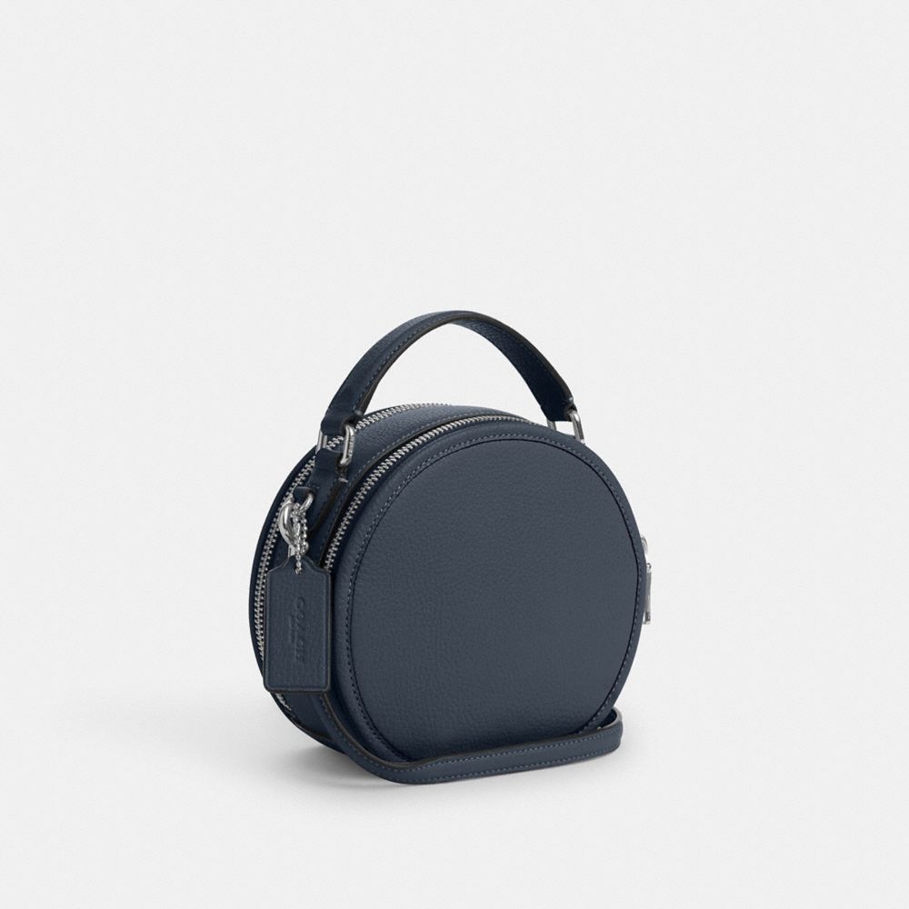 Pebbled leather hot sale canteen crossbody