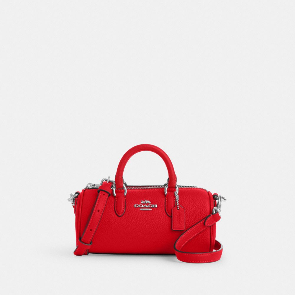 Coach best sale red handbag