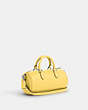 COACH®,LACEY CROSSBODY,Pebbled Leather,Small,Silver/Retro Yellow,Angle View