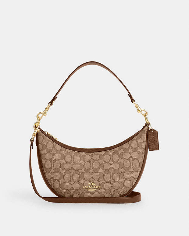 COACH®: Aria Shoulder Bag In Signature Jacquard