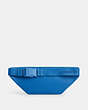 COACH®,TRACK BELT BAG IN COLORBLOCK SIGNATURE CANVAS,pvc,Medium,1 J/Khaki/Bright Blue,Back View