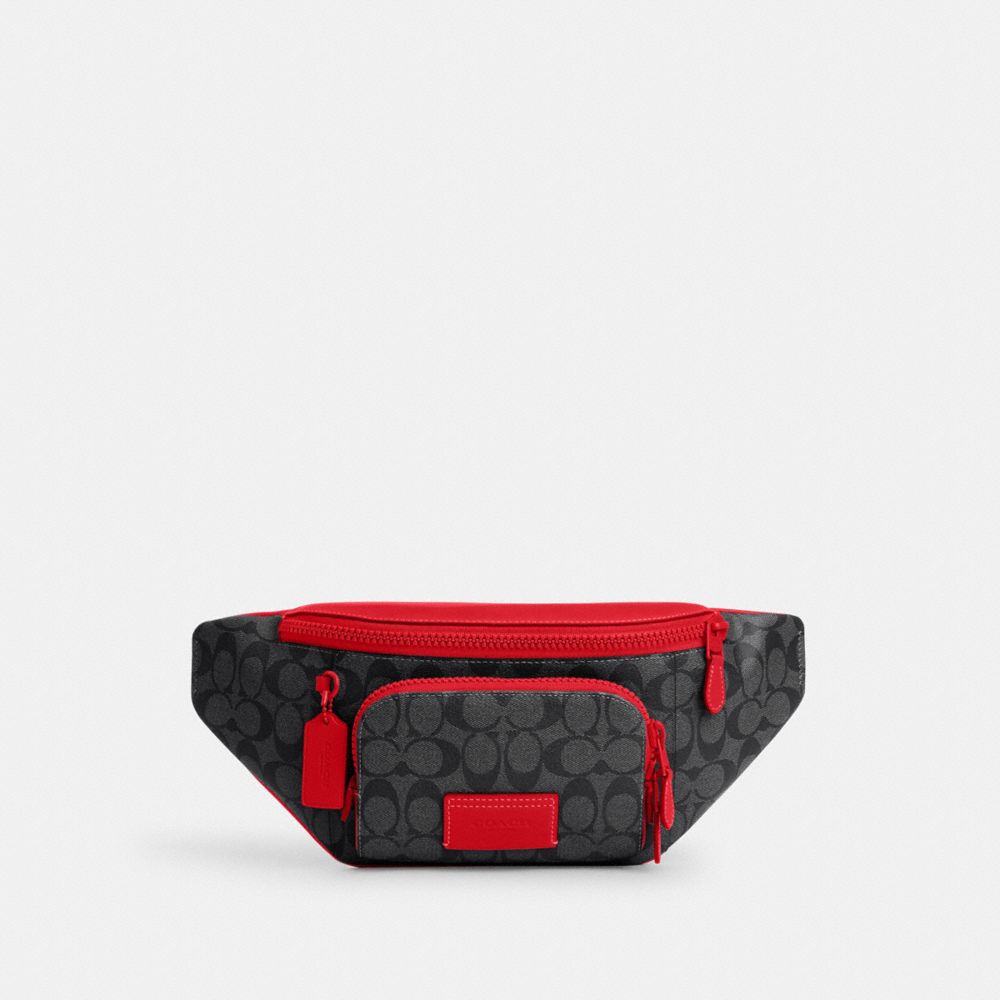 Red coach fanny pack online