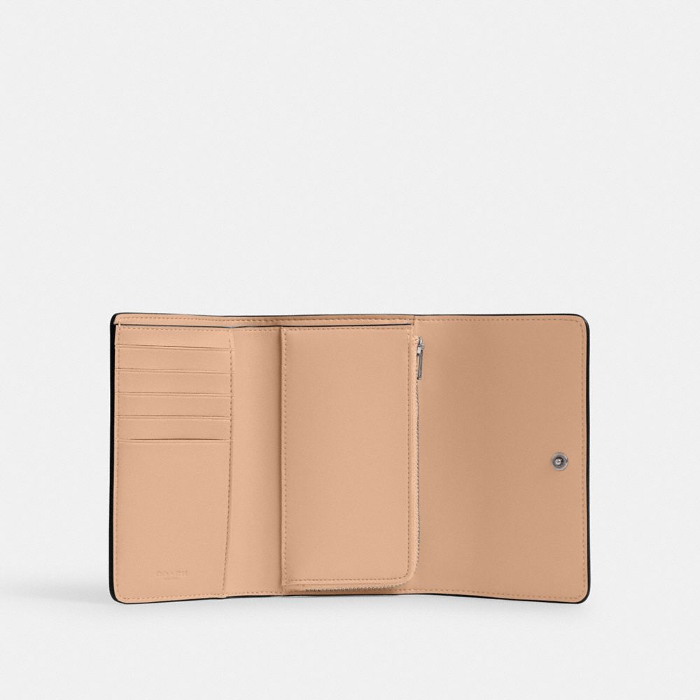 COACH®,エッセンシャル ミディアム フラップ ウォレット,ミニ財布(二つ/三つ折り),ﾊﾞﾌ