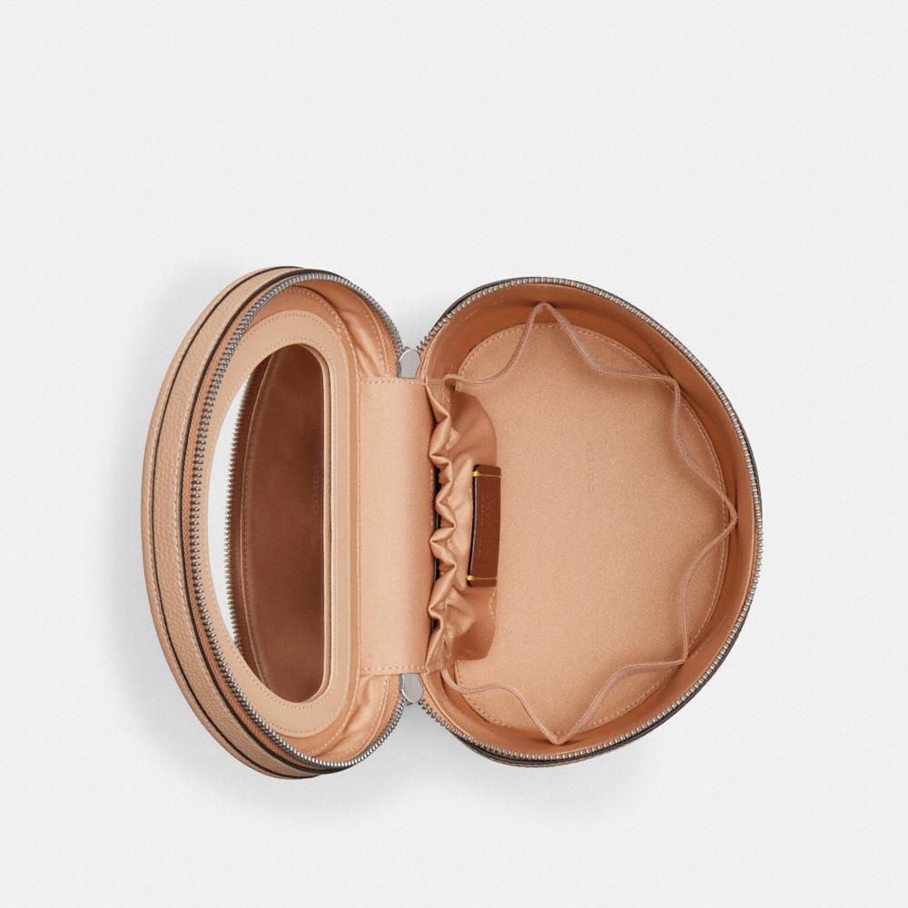 COACH®,Essential Vanity Case,,Inside View,Top View