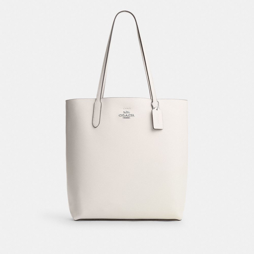 Leather avenue tote on sale coach