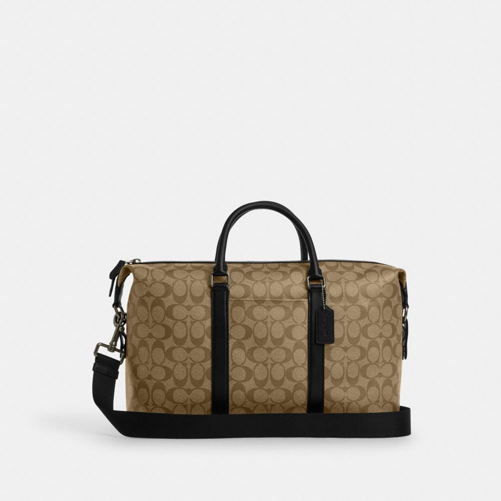 Coach monogram duffle bag sale