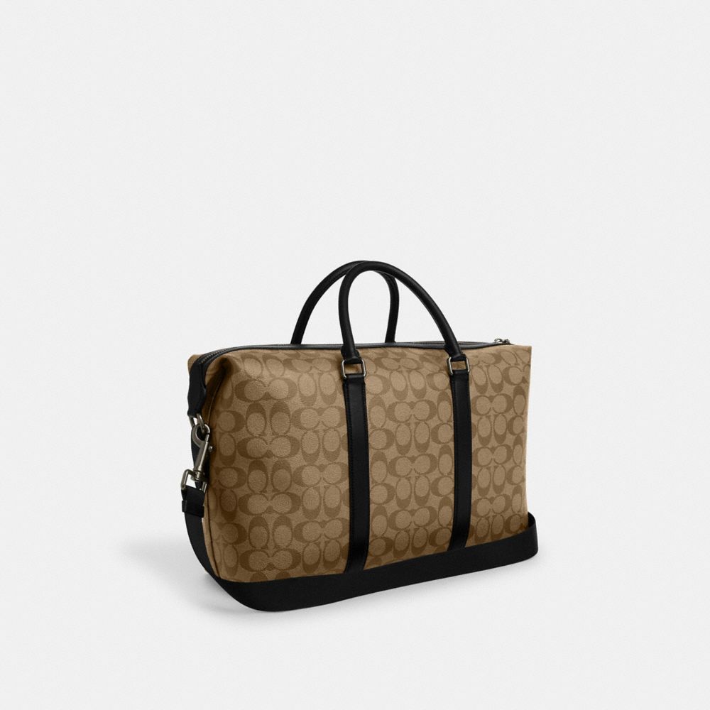 Coach monogram outlet duffle bag