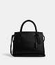 COACH®,LARGE ANDREA CARRYALL,Leather,Large,Black Copper/Black,Front View
