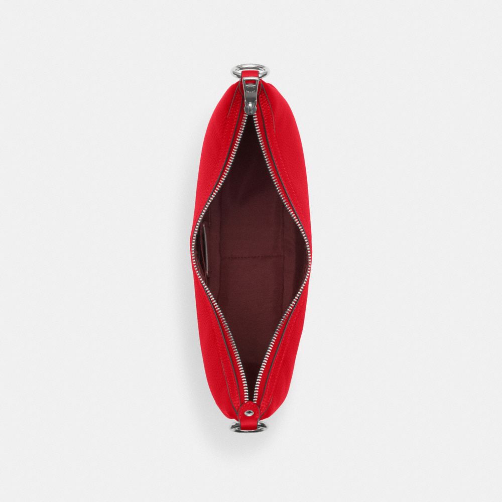 COACH®,Aria Shoulder Bag,Leather,Shoulder Bag,Casual,Red,Inside View,Top View