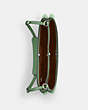 COACH®,PENELOPE SHOULDER BAG,pvc,Mini,Silver/Soft Green,Inside View,Top View