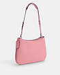COACH®,PENELOPE SHOULDER BAG,pvc,Mini,Silver/Flower Pink,Angle View