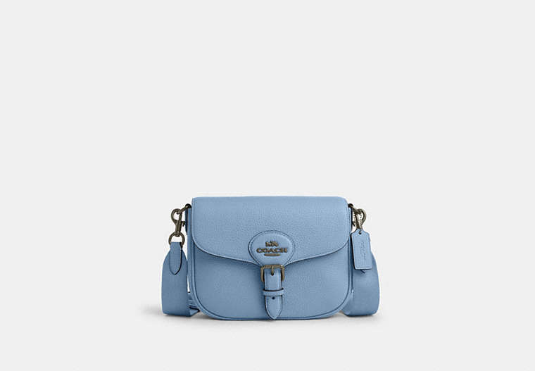 Coach Outlet Amelia Saddle Bag In Blue