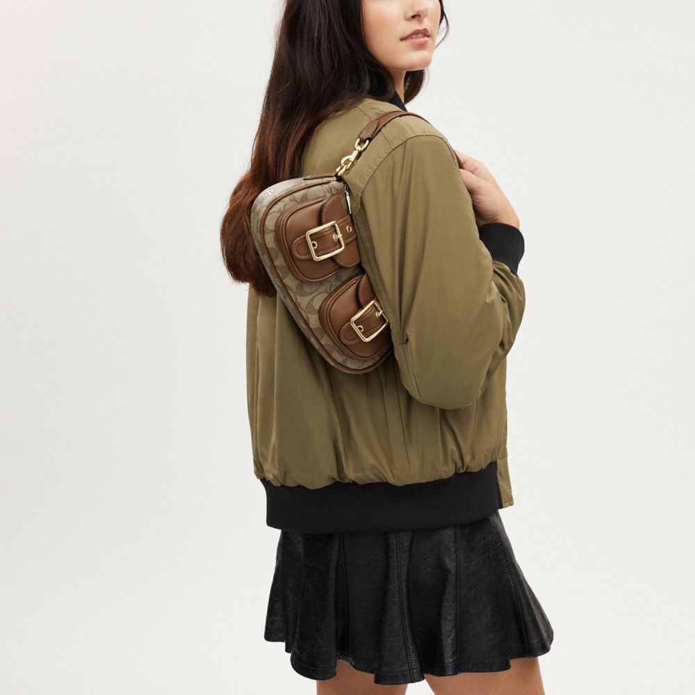 COACH®,Ashton Bag In Signature Canvas,,Detail View