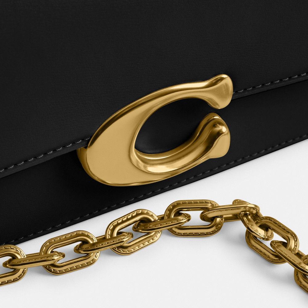 COACH®,アイドル バッグ 23,ボディバッグ&斜めがけバッグ,ﾌﾞﾗｽ/ﾌﾞﾗｯｸ
