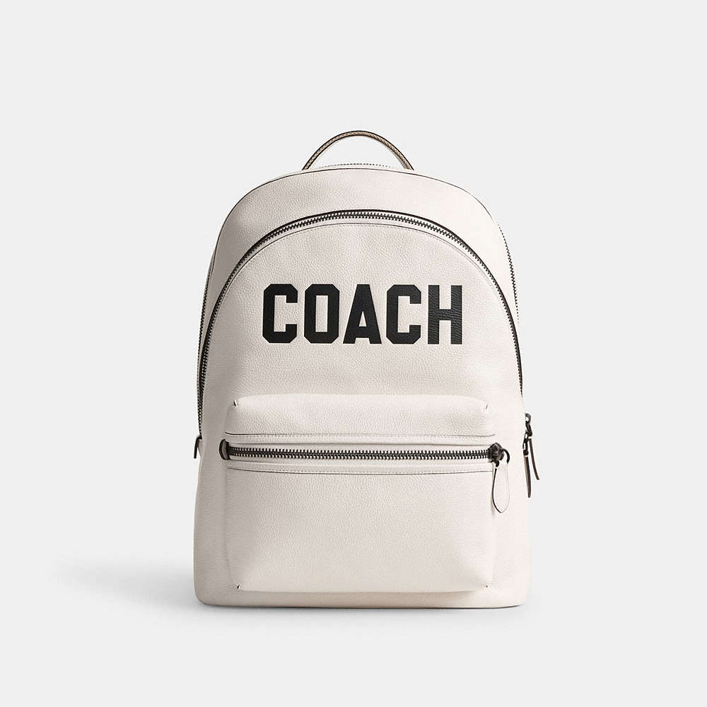Coach Charter Backpack With  Graphic In Neutral