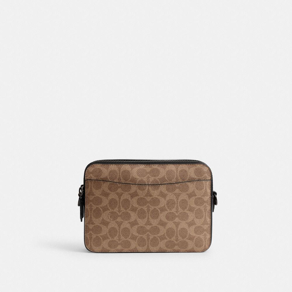 COACH®,チャーター クロスボディ 24・シグネチャー キャンバス・コーチ グラフィック,メッセンジャー&ボディバッグ,