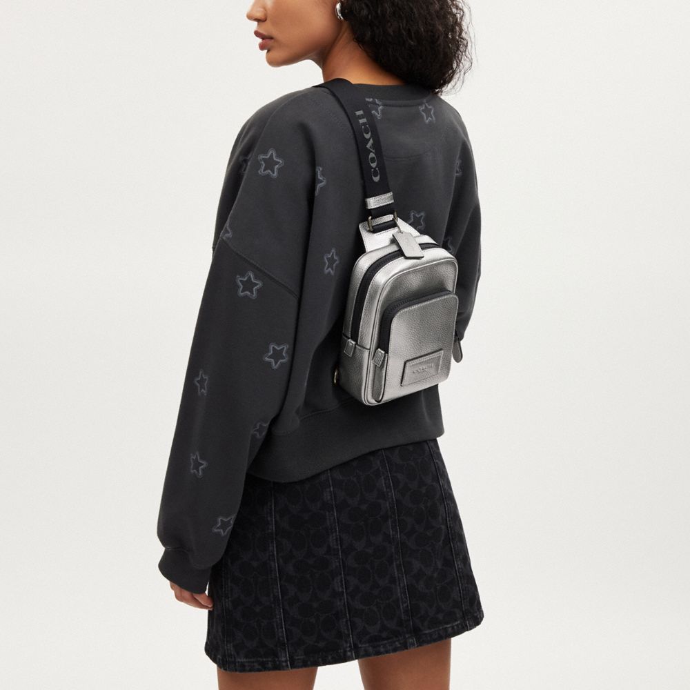 COACH®,Track Pack 14,,Angle View
