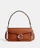 COACH®,TABBY SHOULDER BAG 26,Glovetanned Leather,Silver/Burnished Amber,Front View