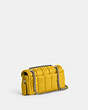 COACH®,TABBY SHOULDER BAG 20 WITH QUILTING,Nappa leather,Small,Buy Now,Silver/Canary,Angle View