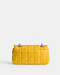 COACH®,TABBY SHOULDER BAG 20 WITH QUILTING,Nappa leather,Small,Buy Now,Silver/Canary,Back View