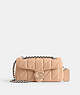 COACH®,TABBY SHOULDER BAG 20 WITH QUILTING,Nappa leather,Small,Buy Now,Silver/Buff,Front View