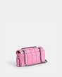 COACH®,TABBY SHOULDER BAG 20 WITH QUILTING,Nappa leather,Small,Buy Now,Silver/Vivid Pink,Angle View