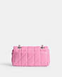 COACH®,TABBY SHOULDER BAG 20 WITH QUILTING,Nappa leather,Small,Buy Now,Silver/Vivid Pink,Back View