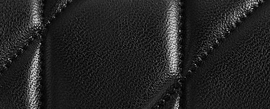 COACH®,Tabby Shoulder Bag 20 With Pillow Quilting,Lining Leather,Leather,Shoulder Bag,Metal,Logo,Embossed,Chain Detail,Gol...,Black,Front View