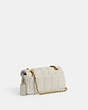 COACH®,TABBY SHOULDER BAG 20 WITH QUILTING,Nappa leather,Small,Buy Now,Brass/Chalk,Angle View