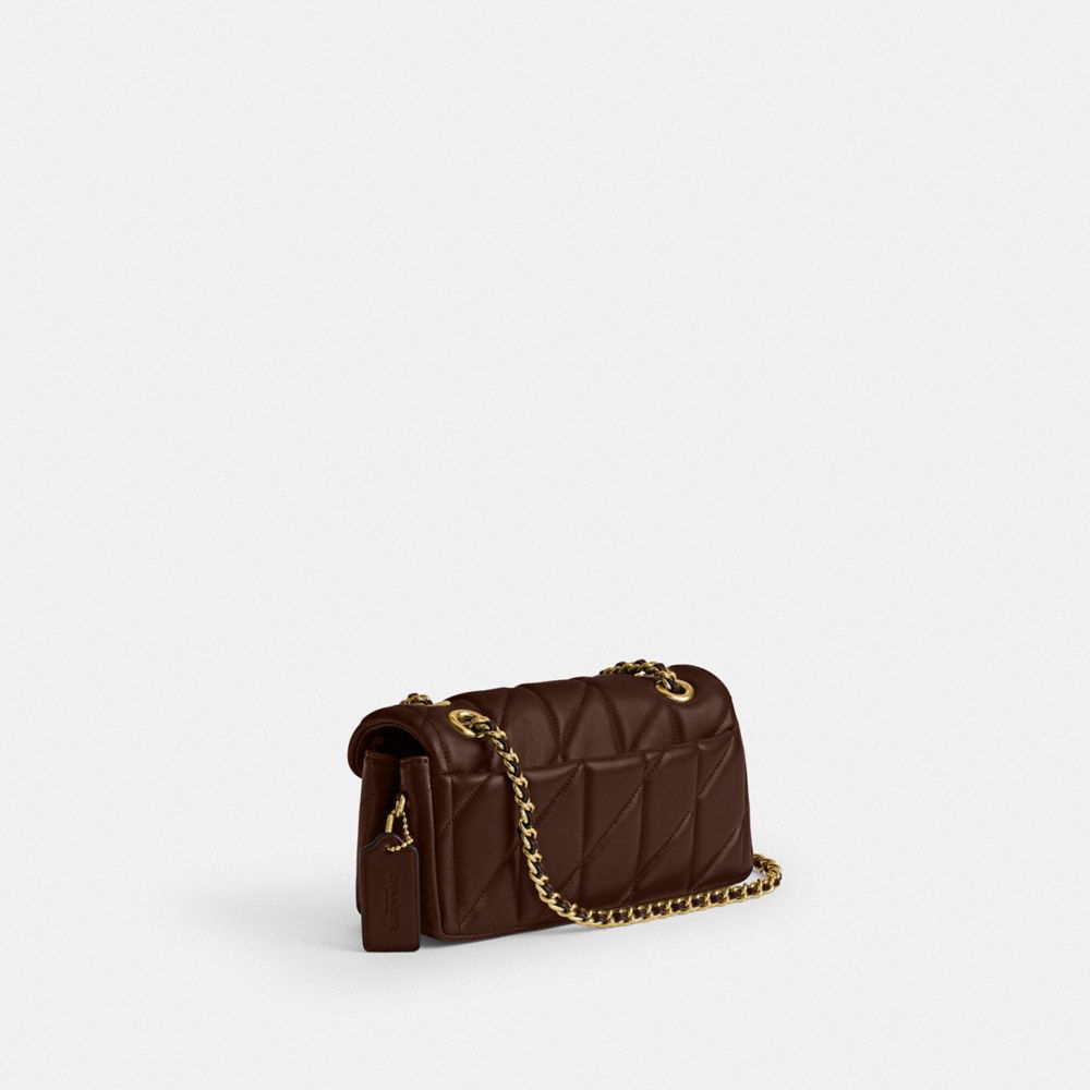 Coach Tabby Schultertasche 20 Mit Steppung In Brown