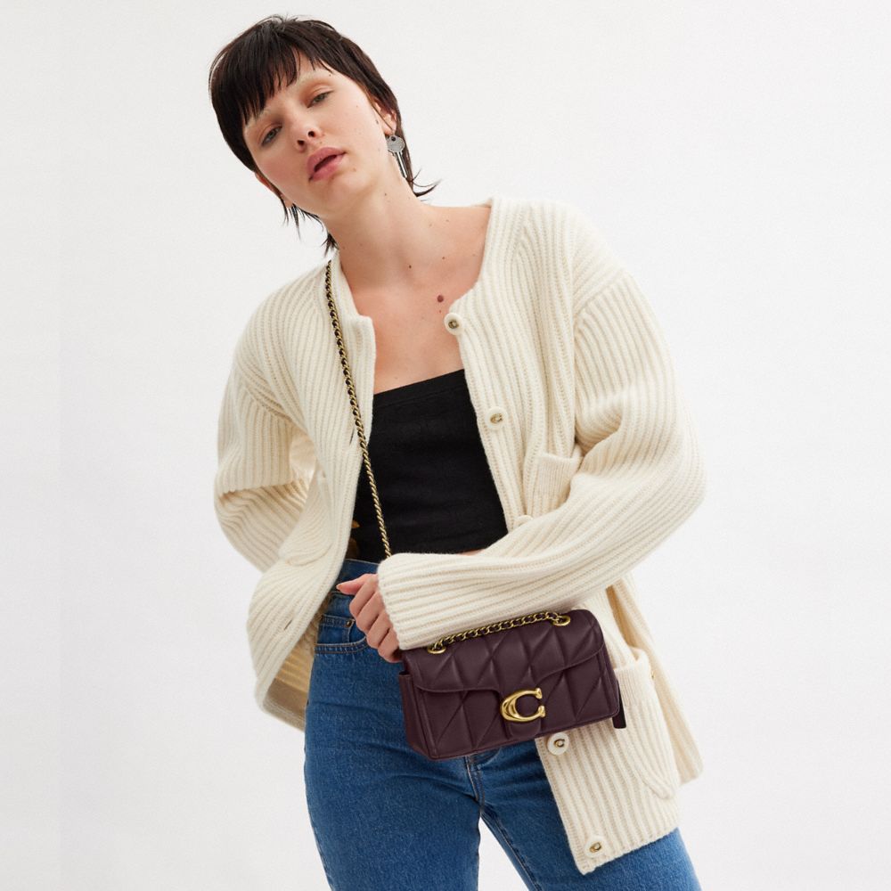 Coach Tabby Shoulder Bag 20 With Pillow Quilting