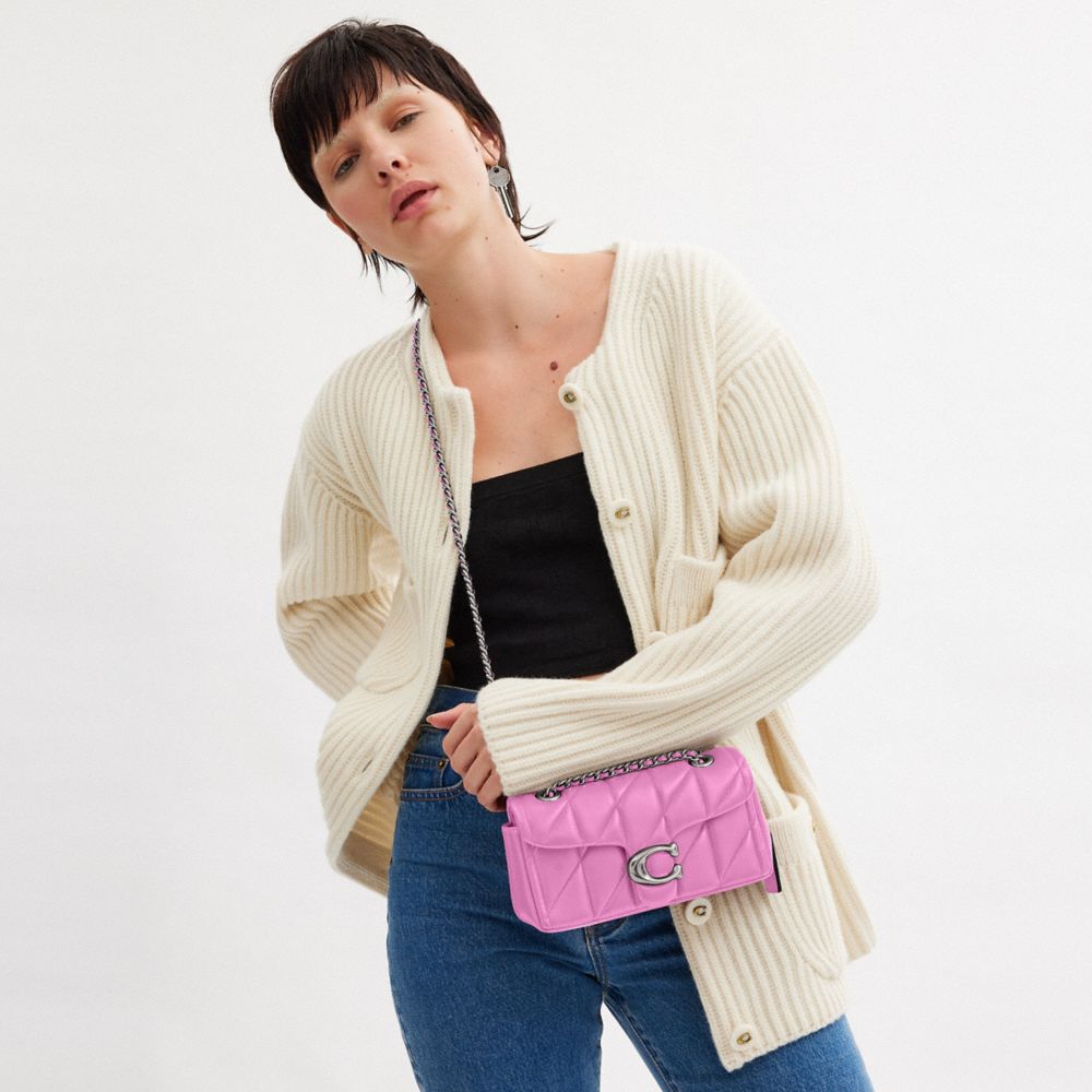 Coach In Silver/fuschia