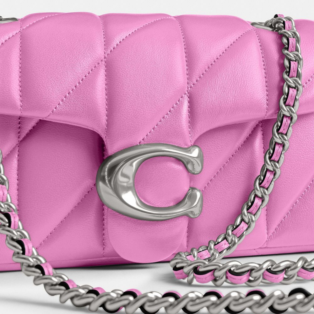 Coach In Silver/fuschia