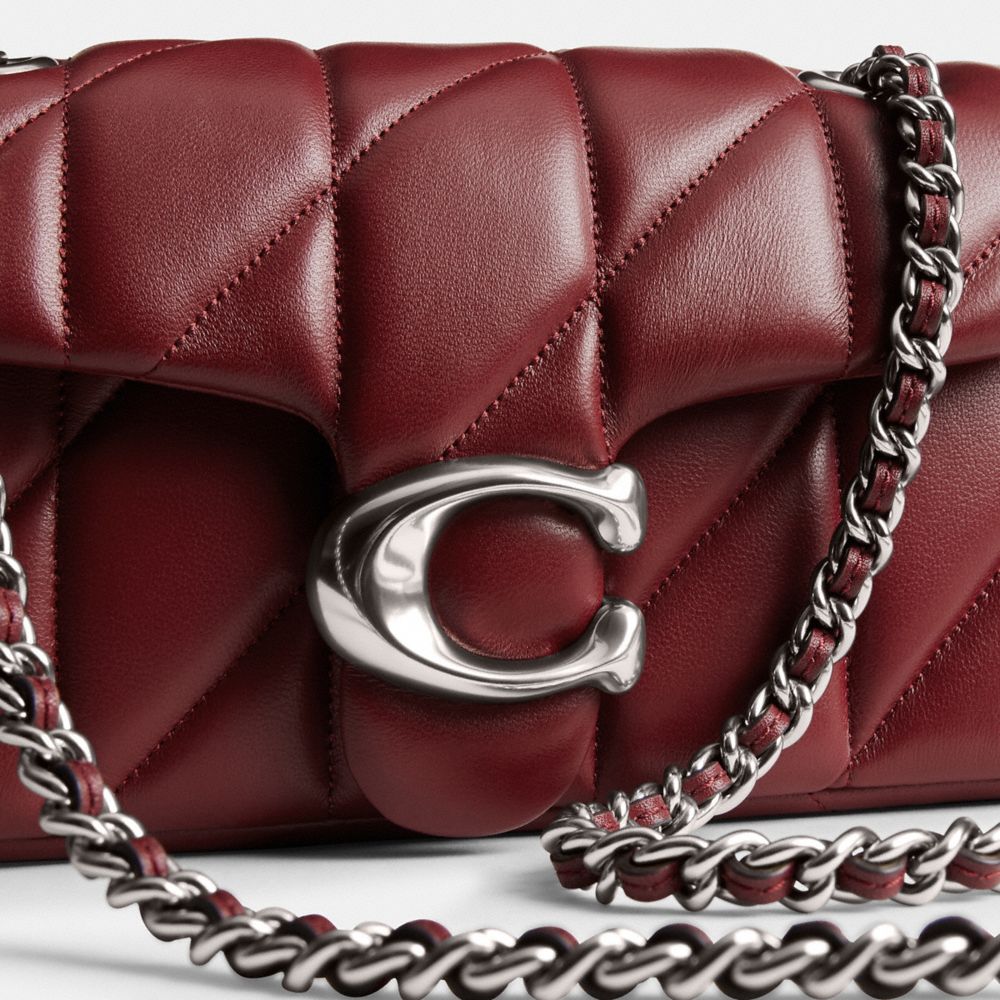Coach In Silver/dark Ruby