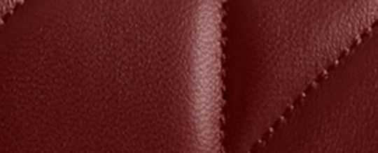 COACH®,Tabby Shoulder Bag 20 With Pillow Quilting,Lining Leather,Leather,Shoulder Bag,Metal,Logo,Embossed,Chain Detail,Gol...,Maroon,Front View