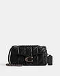 COACH®,TABBY SHOULDER BAG 20 WITH QUILTING,Nappa leather,Small,Buy Now,Pewter/Black,Front View