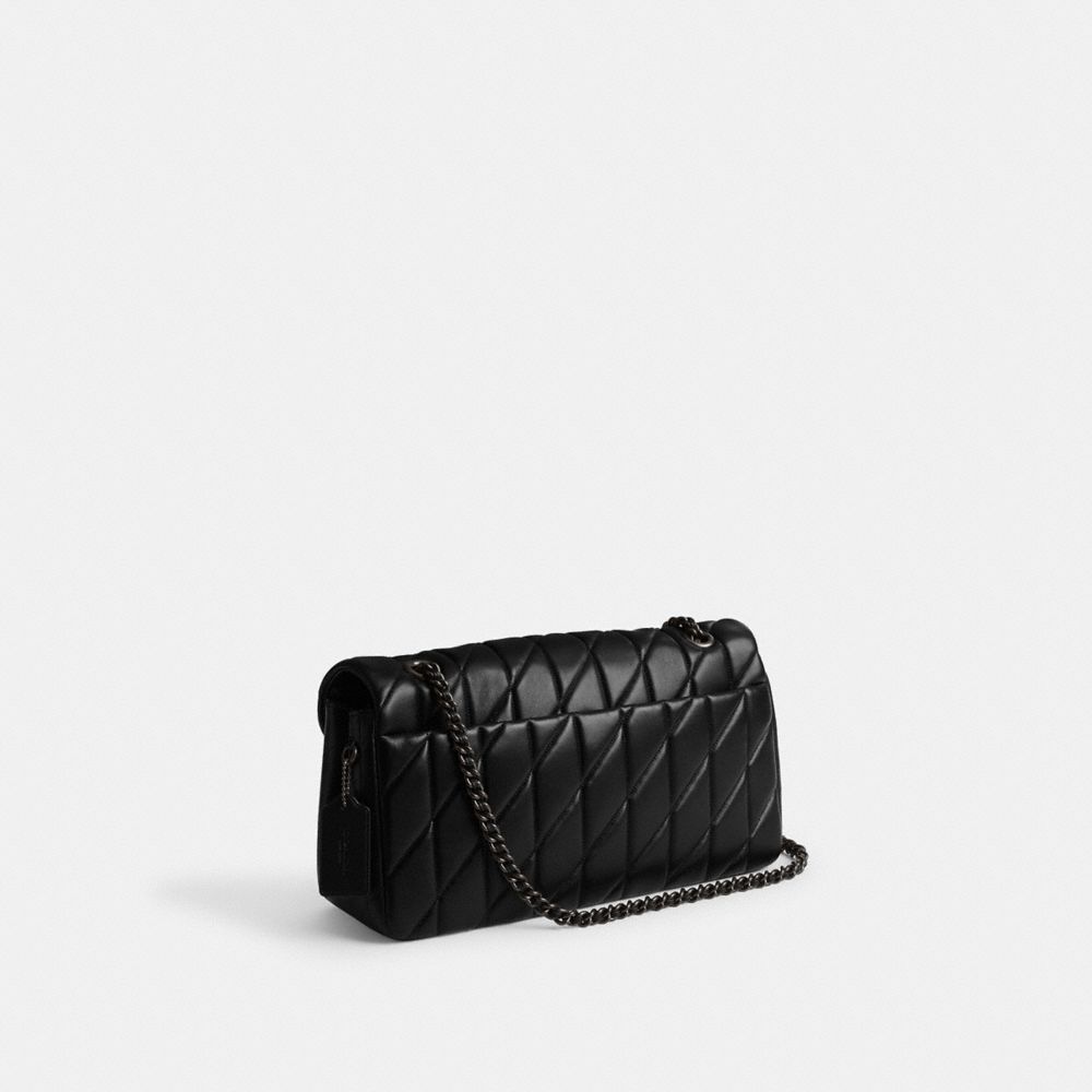 Black coach over the hotsell shoulder bag