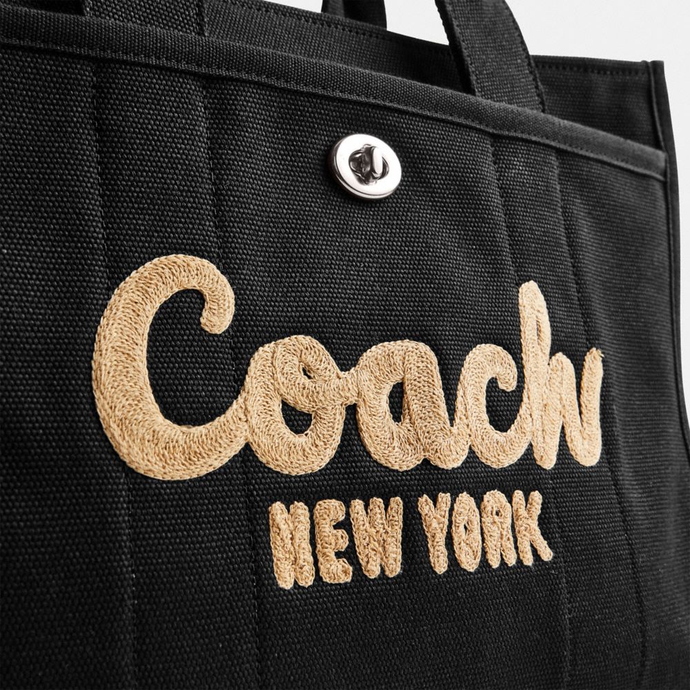 Coach black tote online