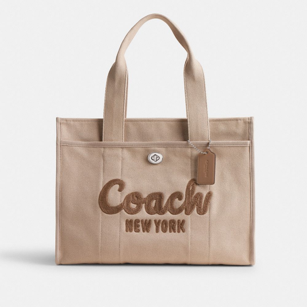 COACH®,カーゴ トート 42,トートバッグ,ﾀﾞｰｸ ﾅﾁｭﾗﾙ