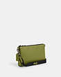 COACH®,HOLDEN CROSSBODY IN COLORBLOCK SIGNATURE CANVAS,Coated Canvas,Black Antique Nickel/Yellow Green/Khaki,Angle View