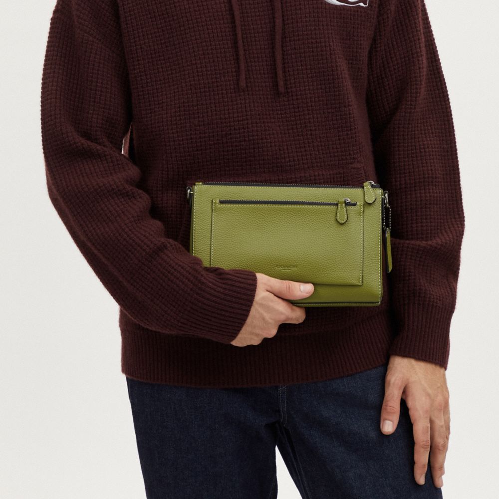 ホールデン クロスボディ・ブロック シグネチャー COACH コーチ バック メンズ ショルダーバッグ アウトレット