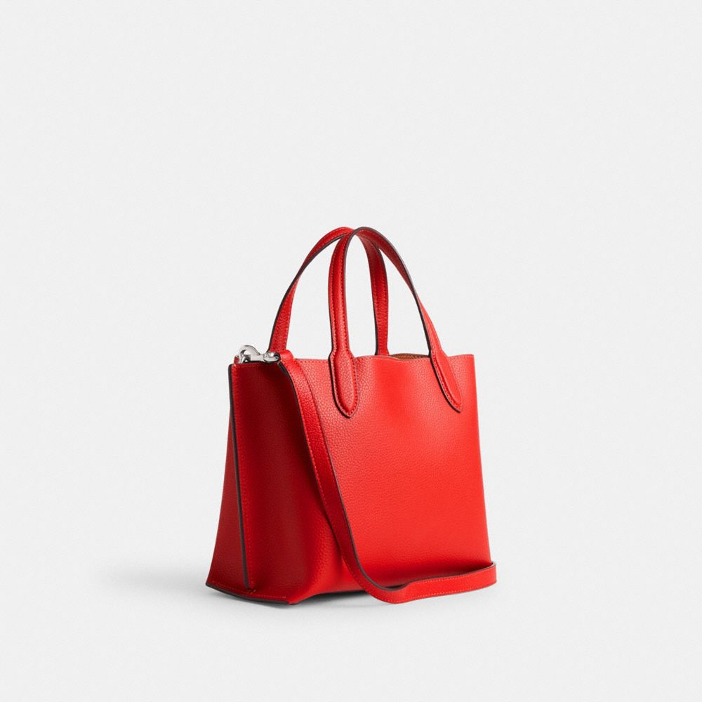 Coach tote hotsell bag red