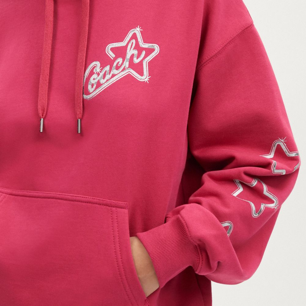 Pink best sale red hoodie