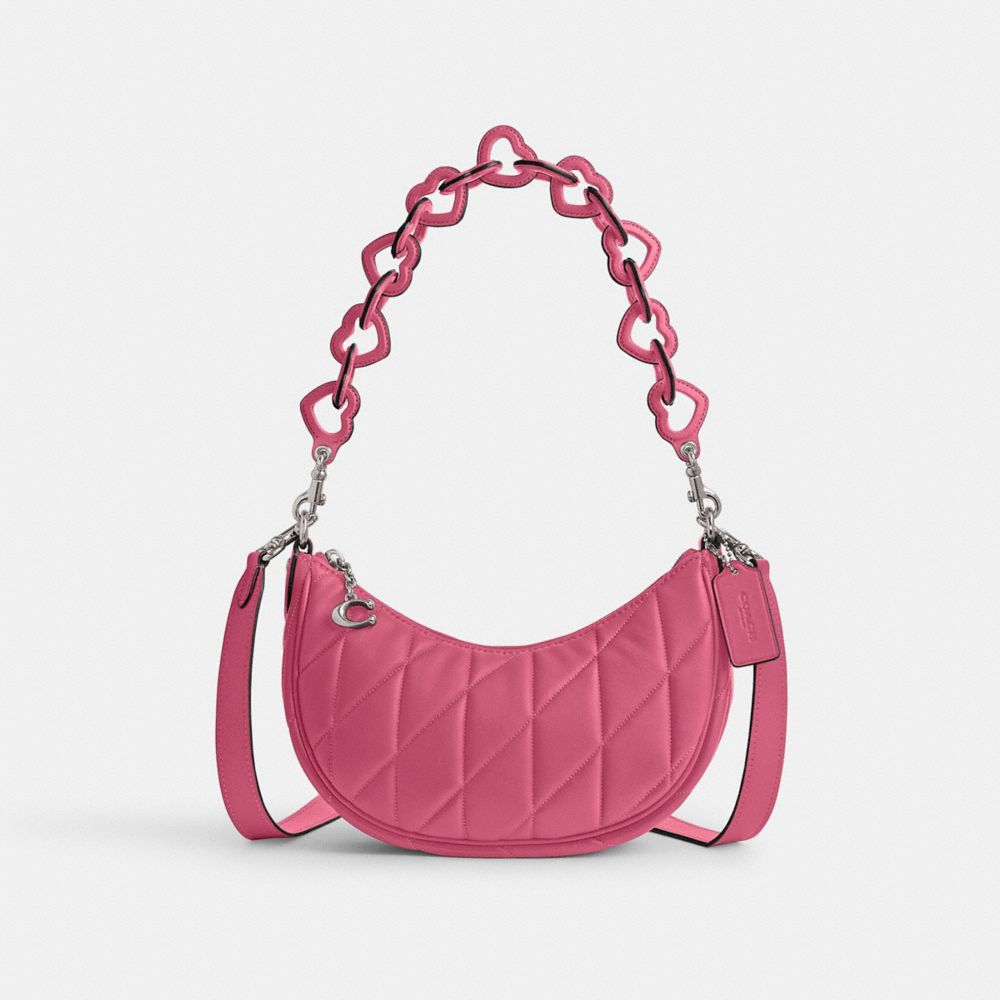 COACH®: Mira Shoulder Bag With Pillow Quilting And Heart Strap